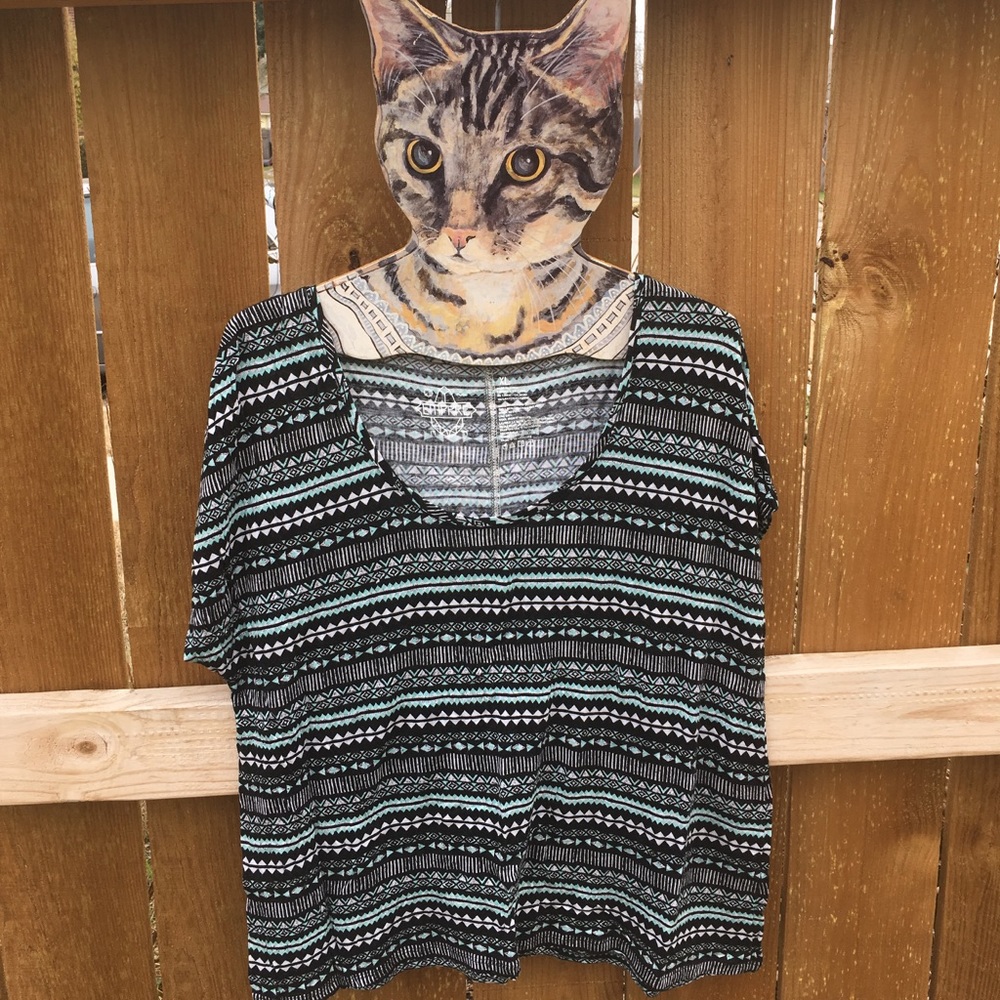 Aztec Print Shirt